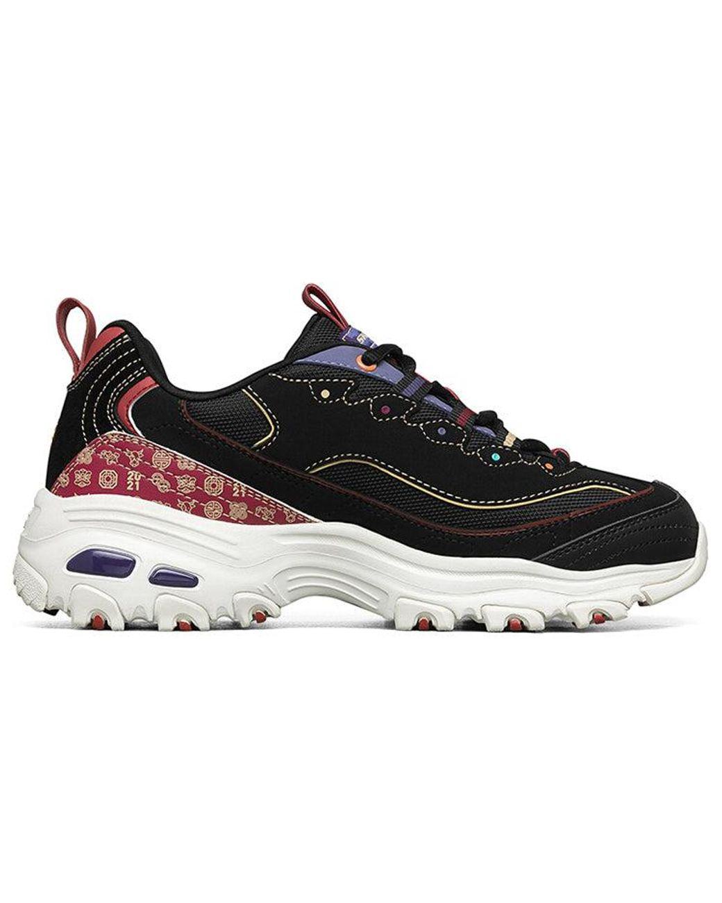 Women's Black (Wmns) D Lites Low-Top Running Shoes Wm