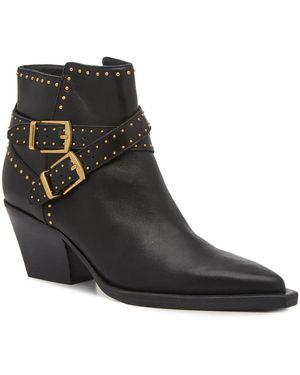 Dolce Vita Roland Western Bootie - Black