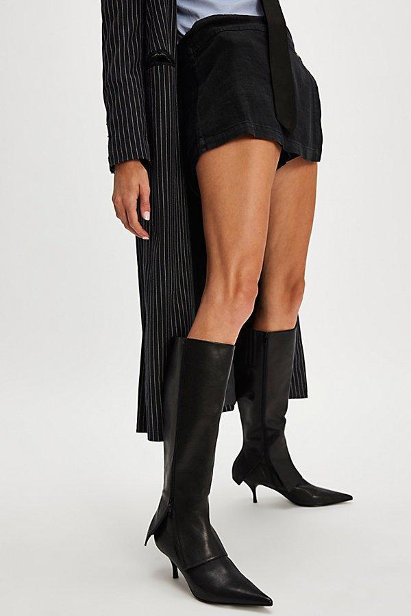 Jeffrey Campbell Cover Up Kitten Heel Boots