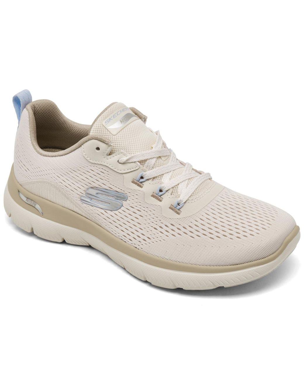 Women's White Slip-ins: Arch Fit Summits