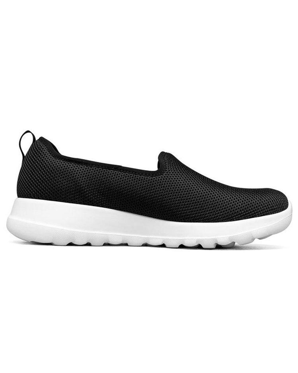 Women's Black (Wmns) Go Walk Slip-On Shoes