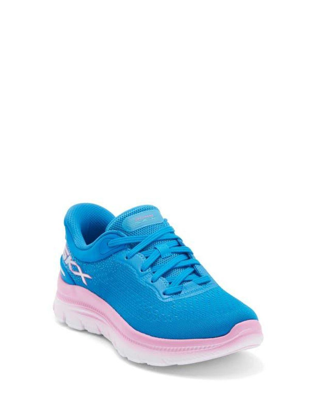 Women's Blue Summits Slip-In Sneaker