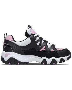 Skechers (Wmns) D'Lites 2.0 Low-Top Running Shoes - Blue