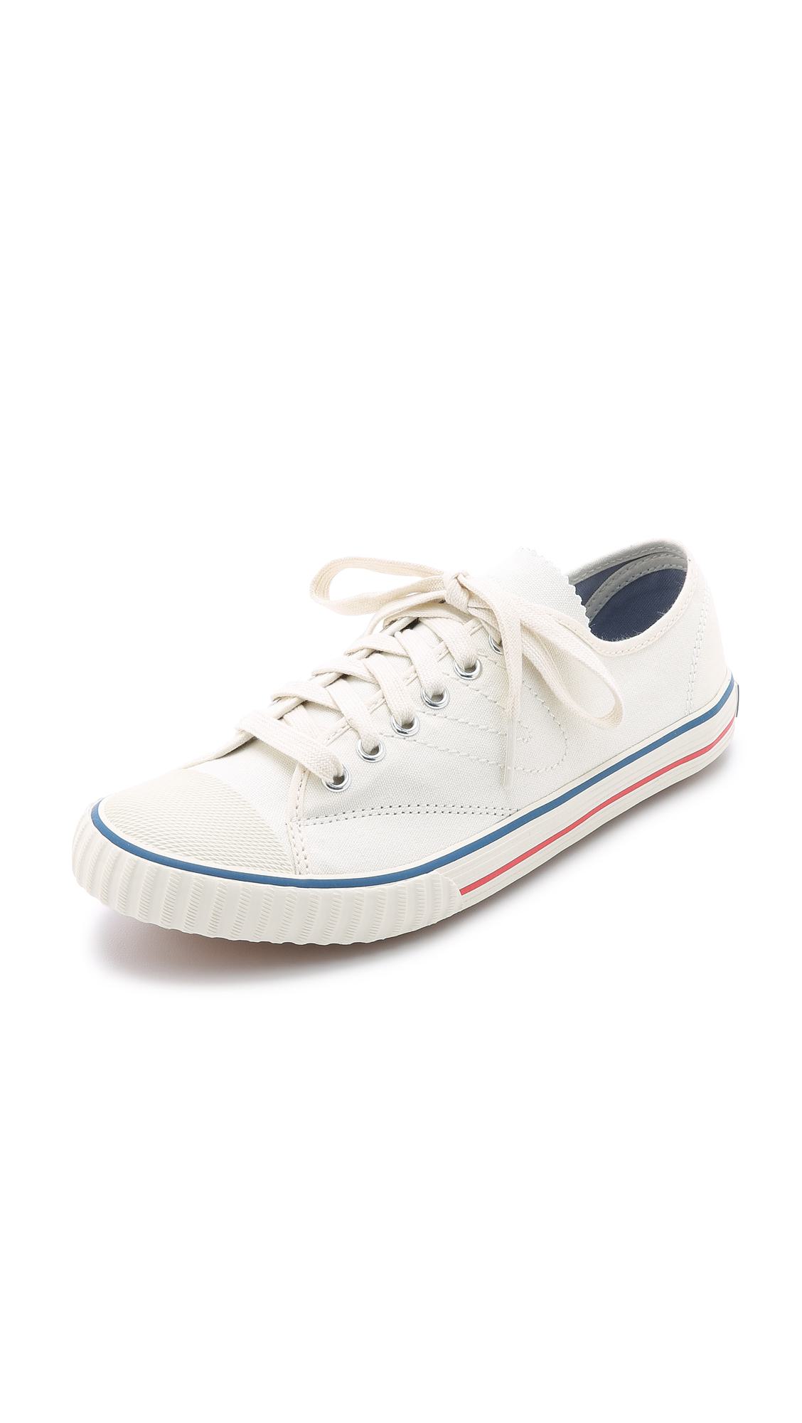 Tretorn Tournament Canvas Sneakers - Antique White