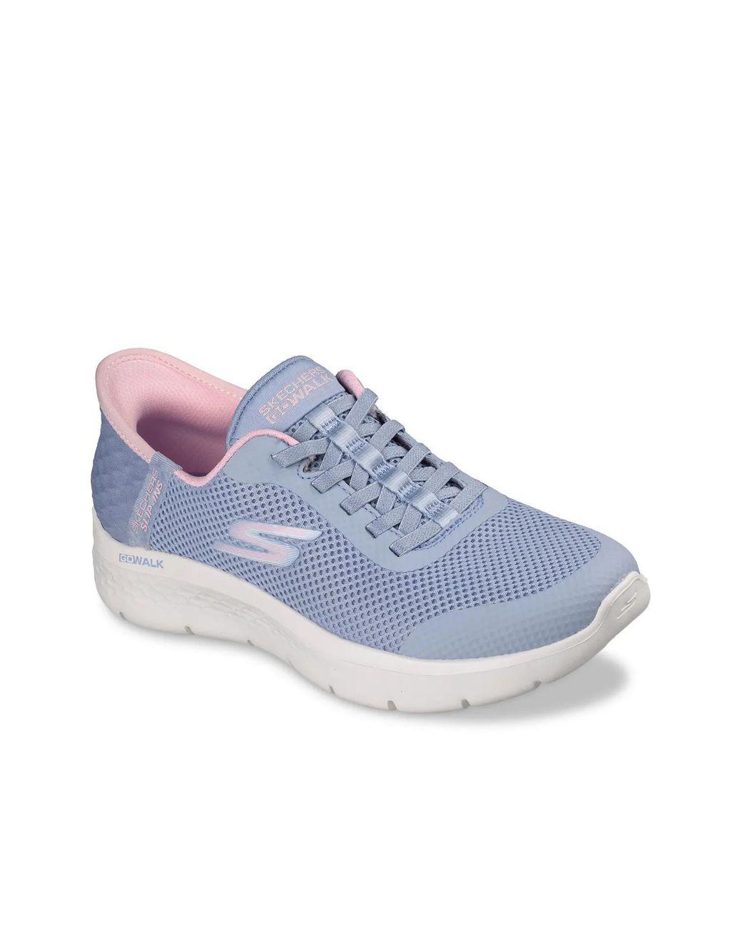 Women's Blue Hands Free Slipins Go Walk Flex Grand Entry Sneaker