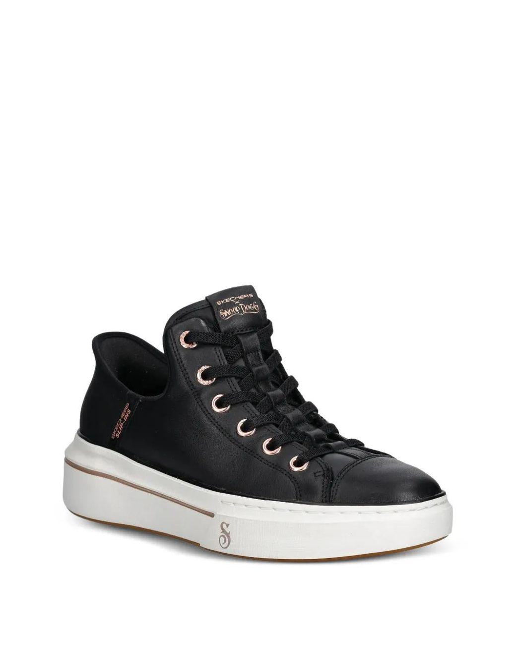 Women's Black X Snoop Dogg Baskets Snoop One À Lacets