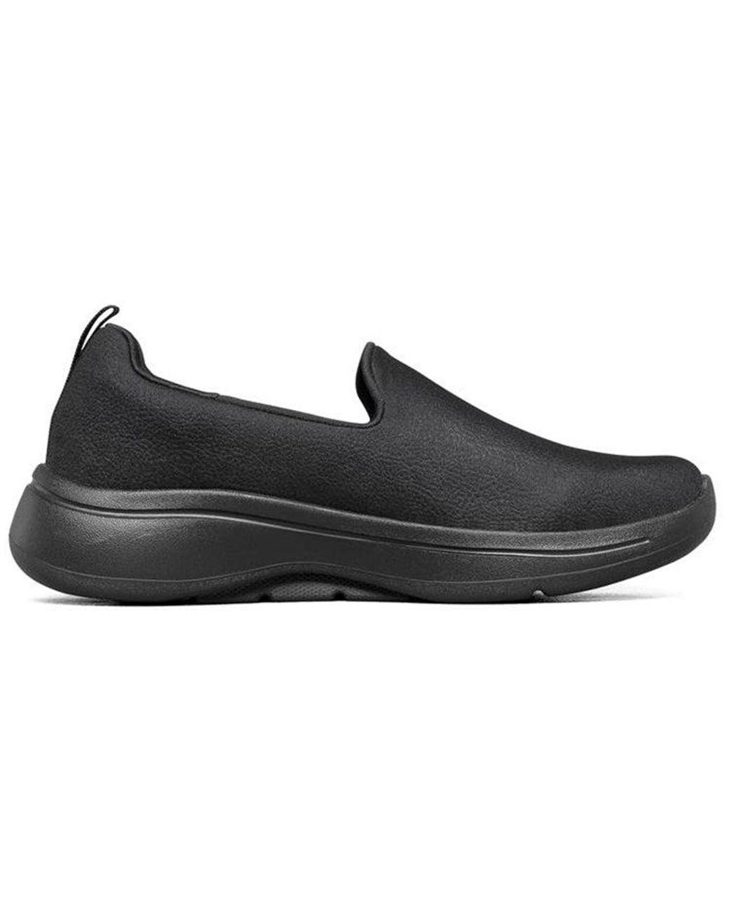 Women's Black (Wmns) Go Walk Arch Fit Slip On 'Triple'