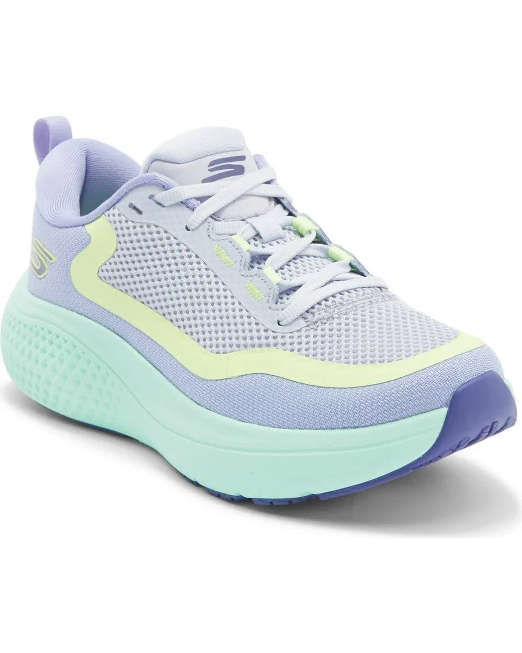 Women's Blue Go Run Supersonic Max Running Shoe