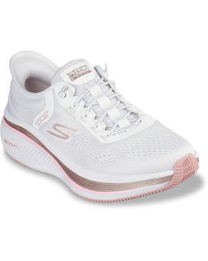 Skechers Hands Free Slipins Go Run Elevate 2.0 Banyan Running Shoe - White