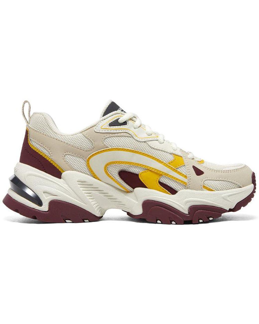 Women's White (Wmns) Stamina V2 Burgundy'
