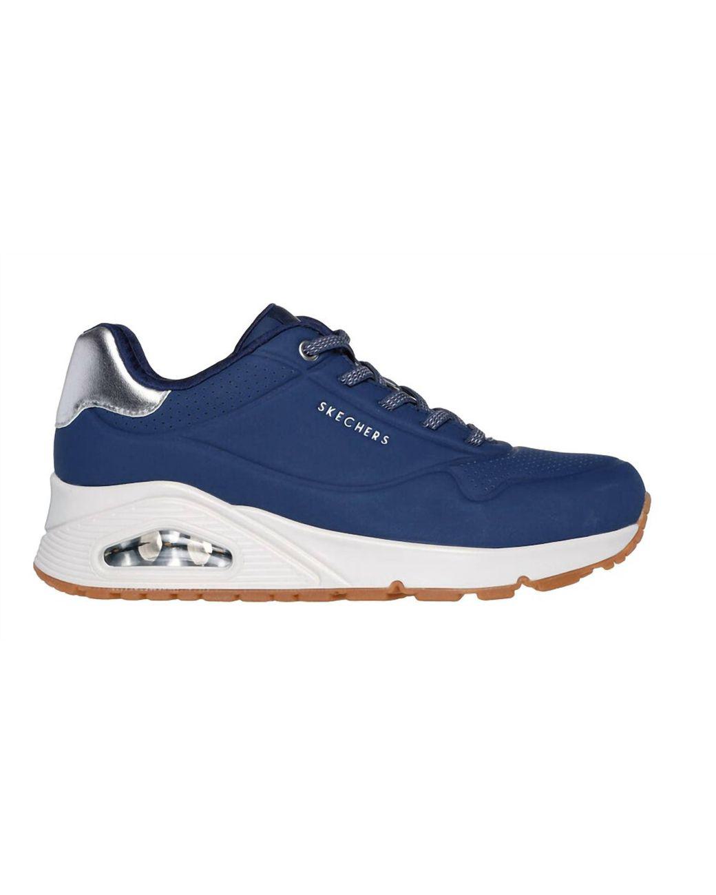Women's Blue Uno-Shimmer Away Shoes