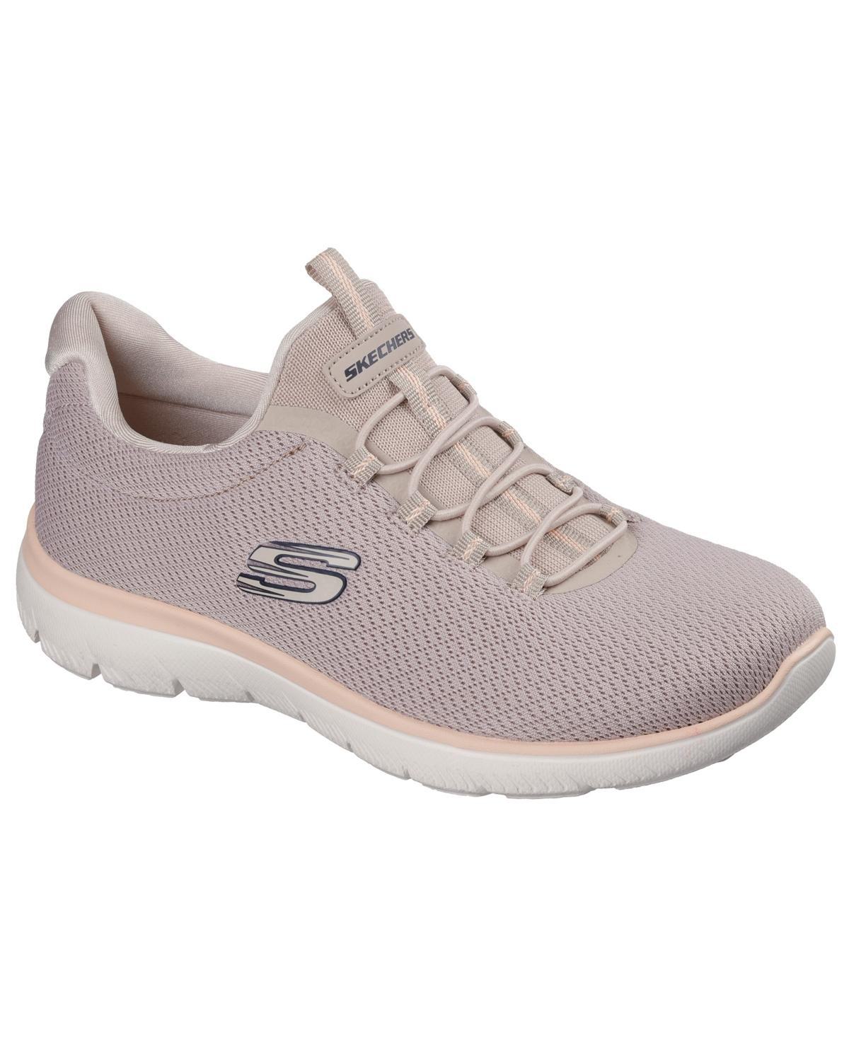 Skechers Slip-ins; Summits Summer Blush Walking Sneakers From Finish Line