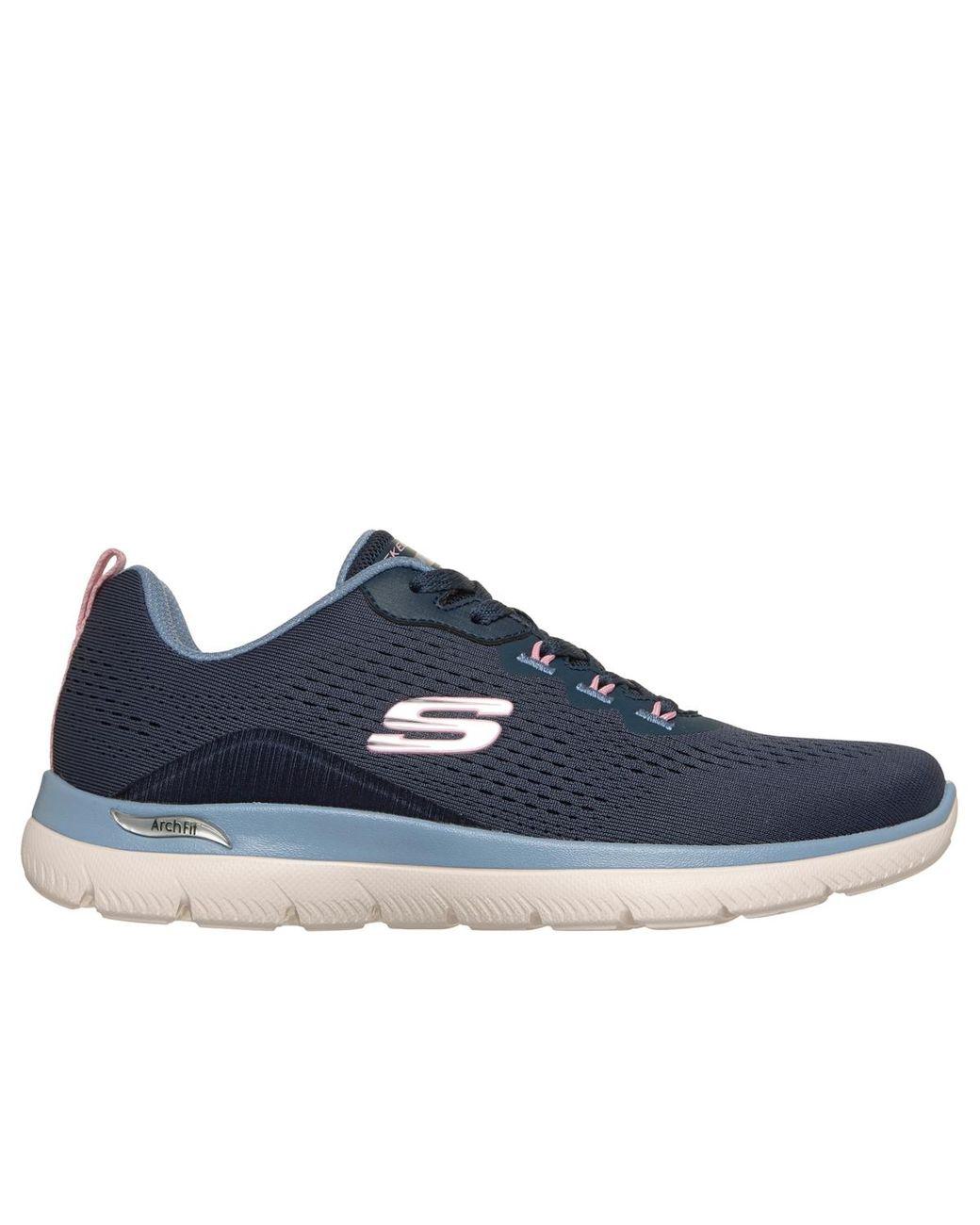 Women's Blue Slip-ins: Arch Fit Summits