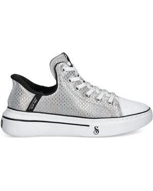 Skechers Baskets Disco Snoop - White