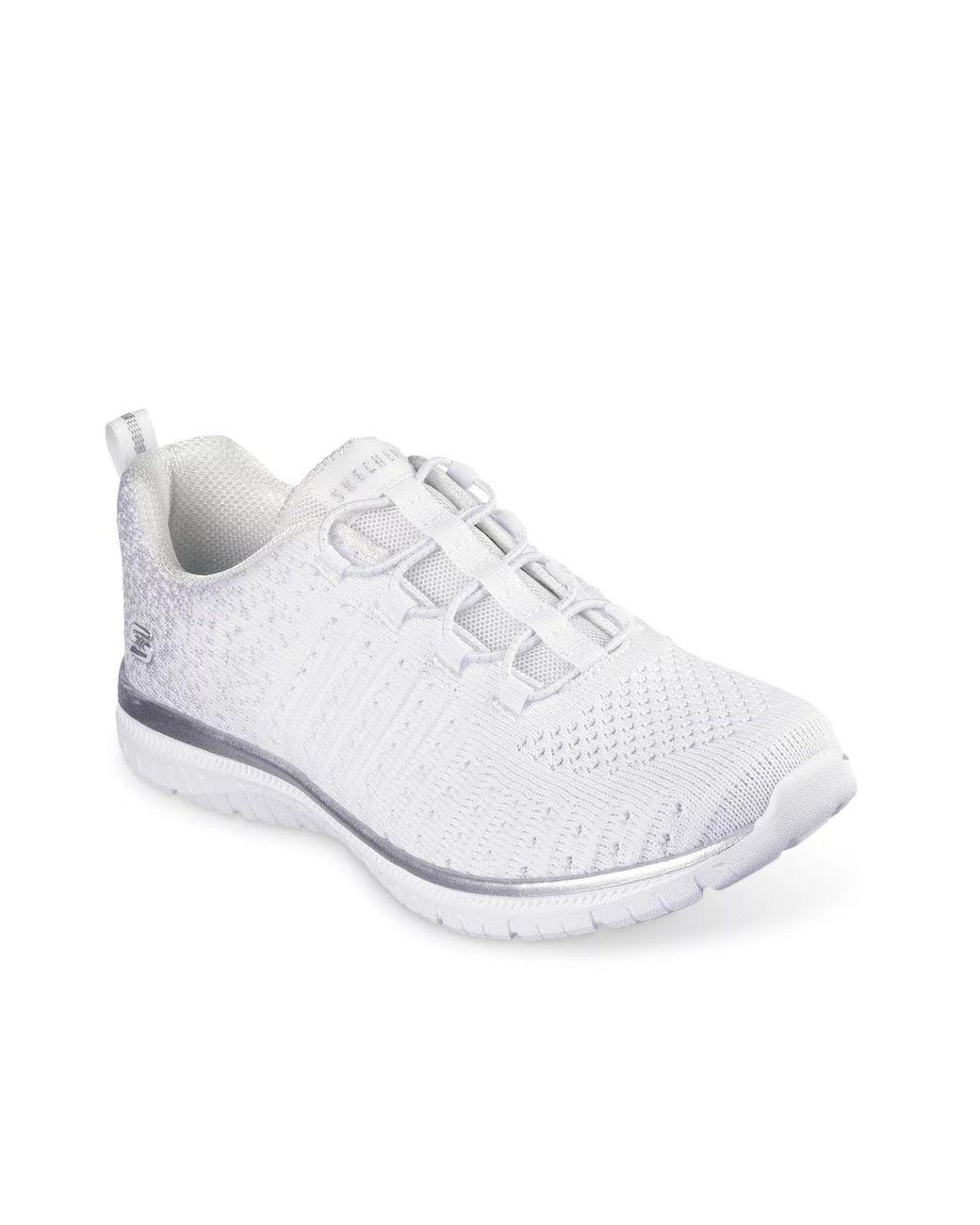 Women's White Virtue Lucent Slipon Sneaker