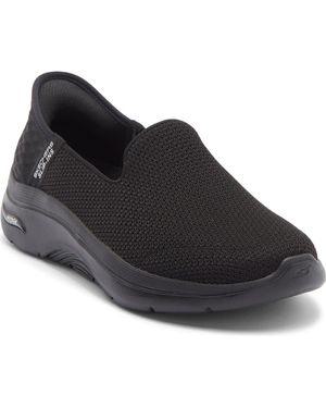 Skechers Slip-Ins Go Walk Arch Fit Sneaker - Black