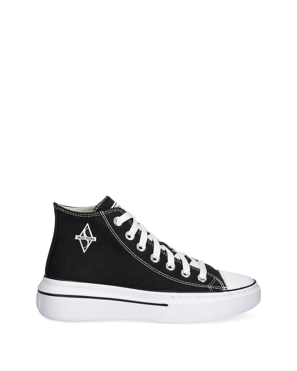 Women's Black Logo-Detail Sneakers