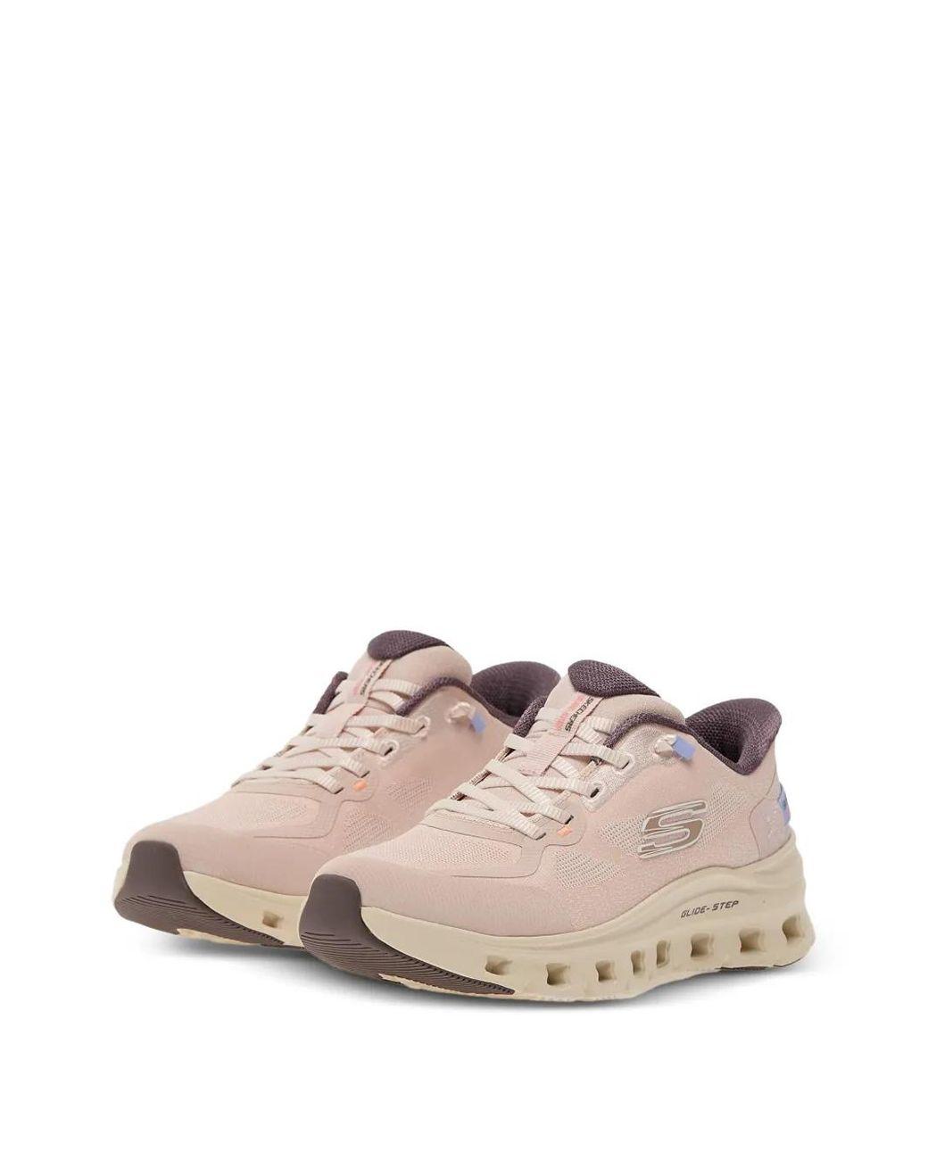 Women's Pink Glide-Step Pro-Pure Sneakers