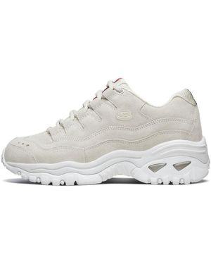 Skechers (Wmns) Energy Low-Top Running Shoes - White