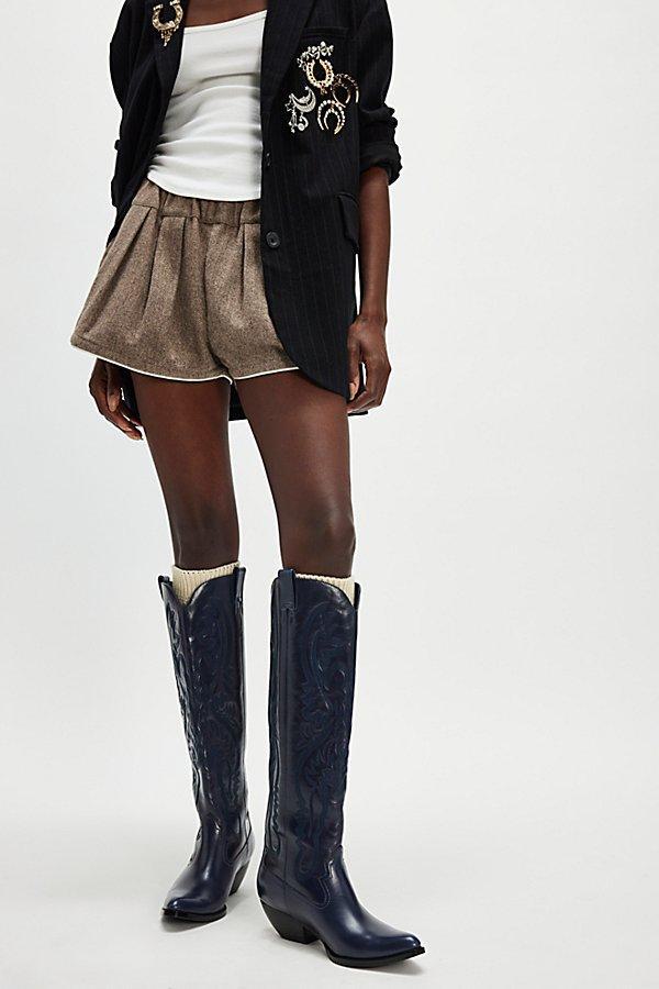 Jeffrey Campbell Knee-High Pointed Western Boots