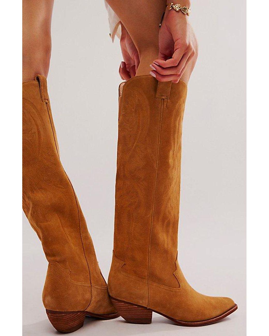 Women's Brown Finn Tall Western Boots