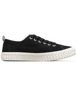 Skechers (Wmns) Street Trax Low-Top Sneakers - Black