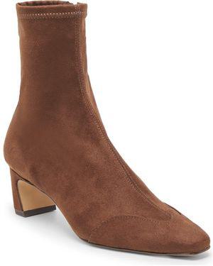 Dolce Vita Anika Block Heel Bootie - Brown