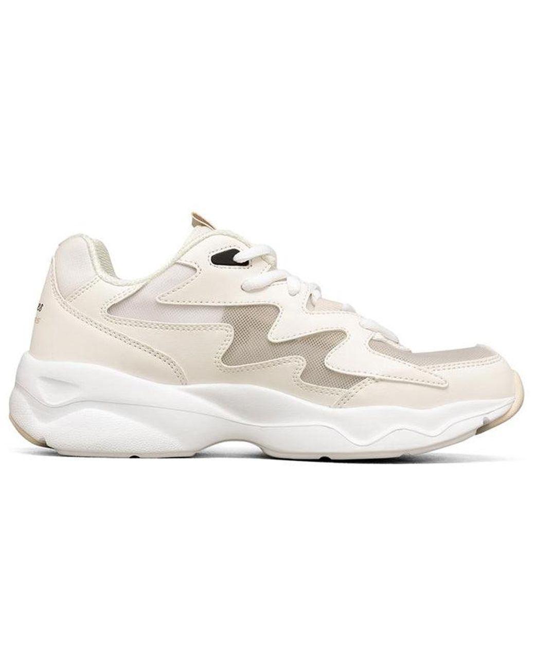 Women's White (Wmns) D'Lites Airy Low-Top Running Shoes