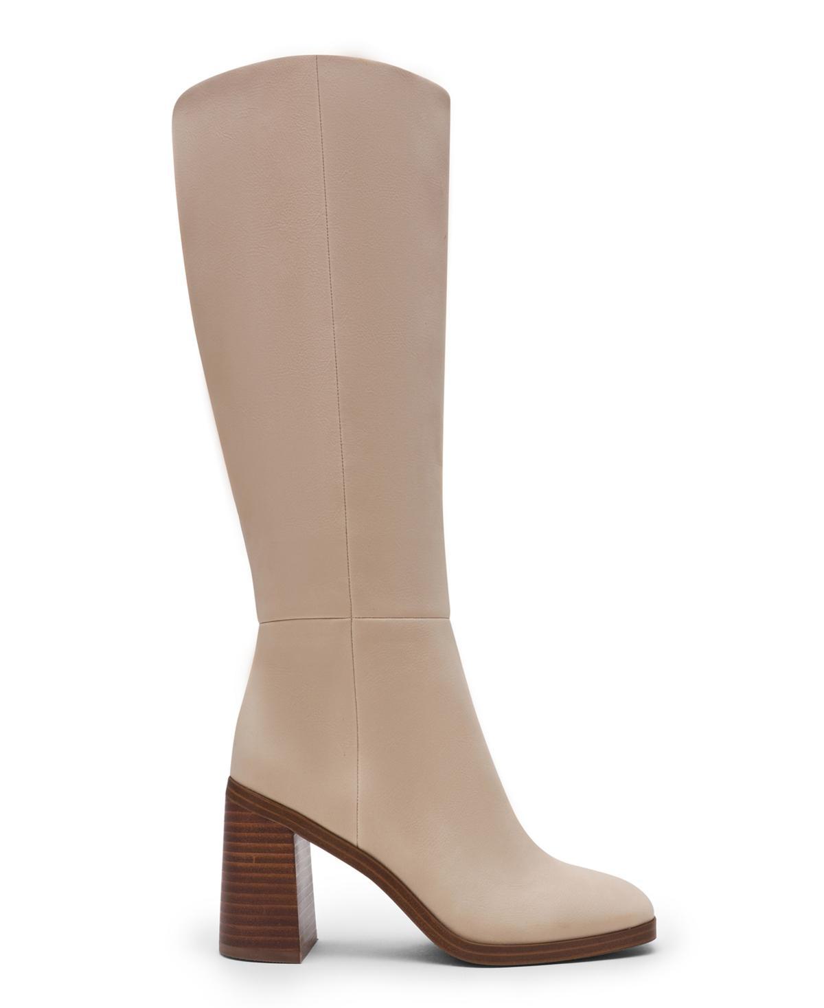 Dolce Vita Flapper Knee-high Block-heel Dress Boots