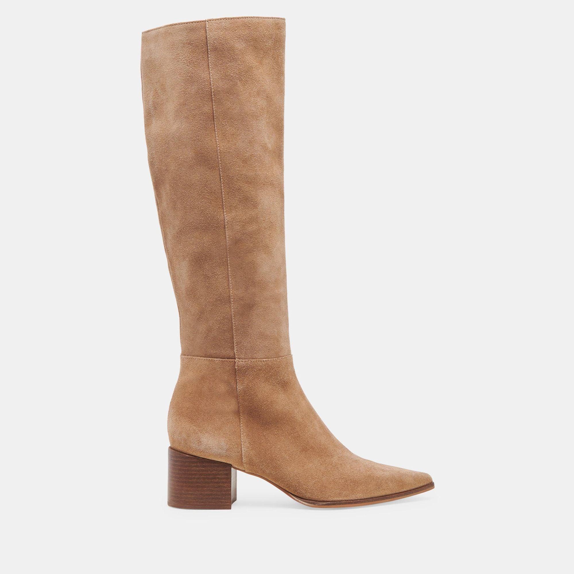 Dolce Vita Kirson Boots Mushroom Suede