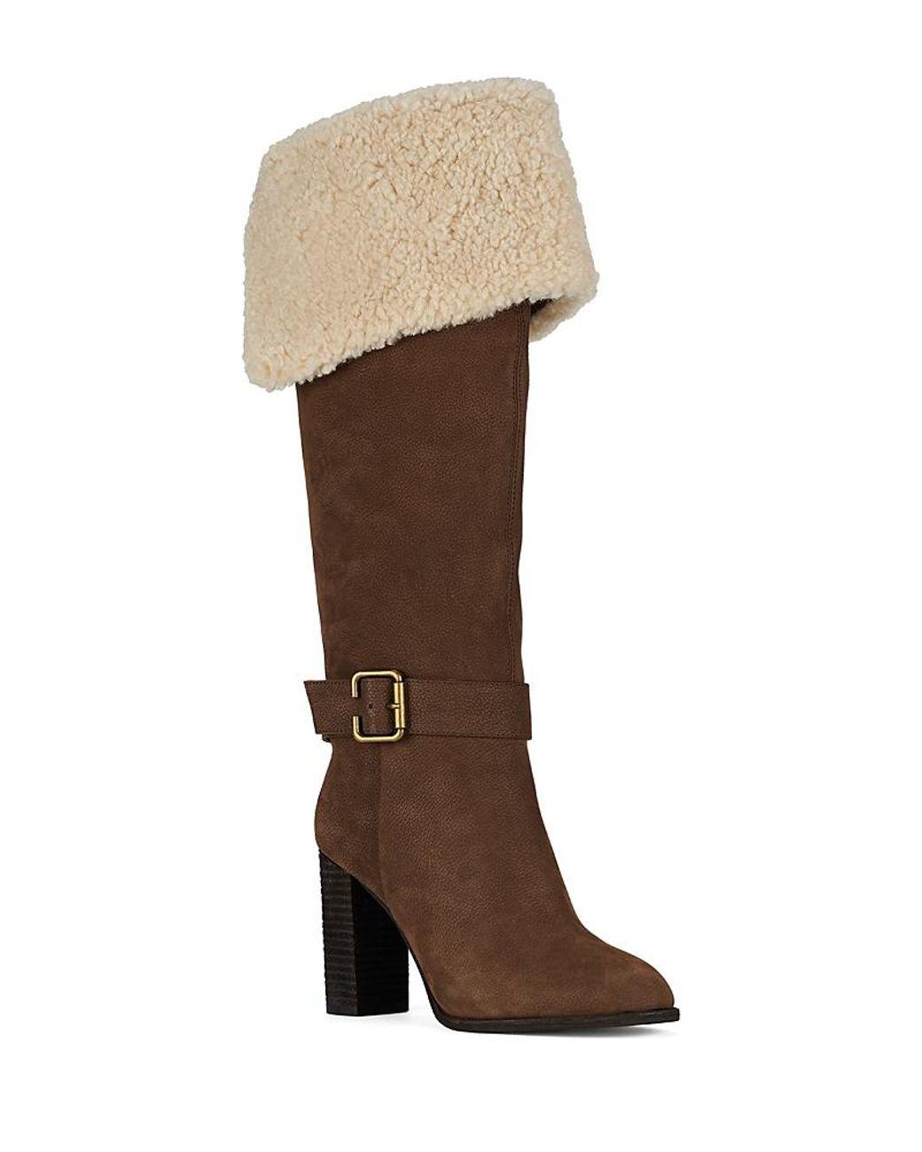 Women's Brown Nestle Cuff Boots