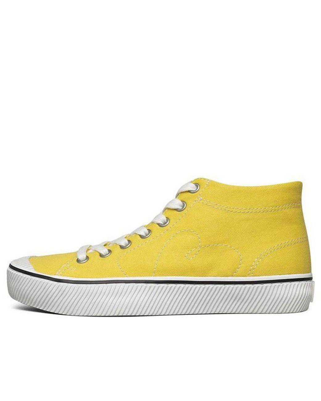 Women's Yellow (Wmns) Bobs B Wild Mid-Top Sneakers