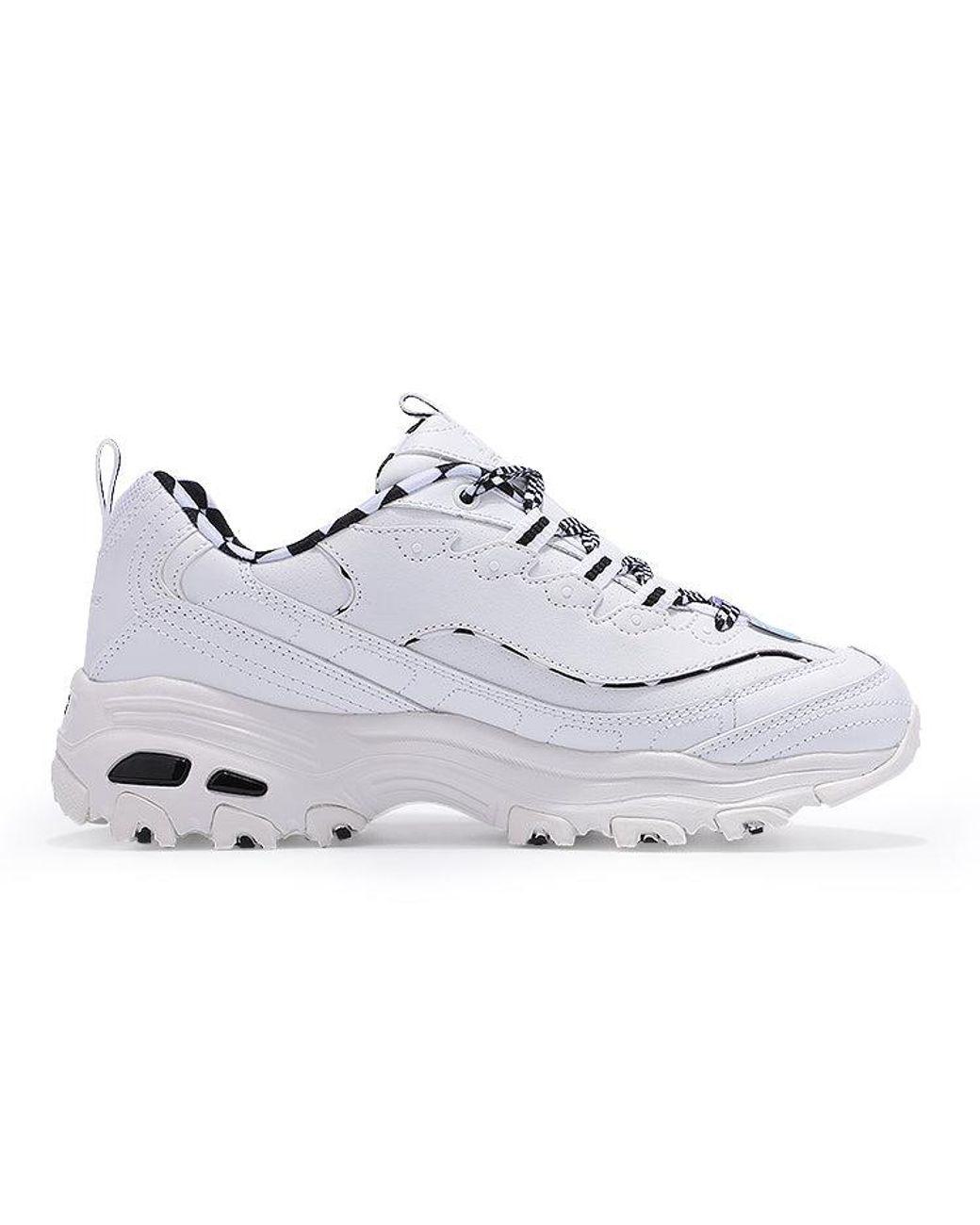 Women's White (Wmns) D'Lites 1.0 Low Shoes Gs