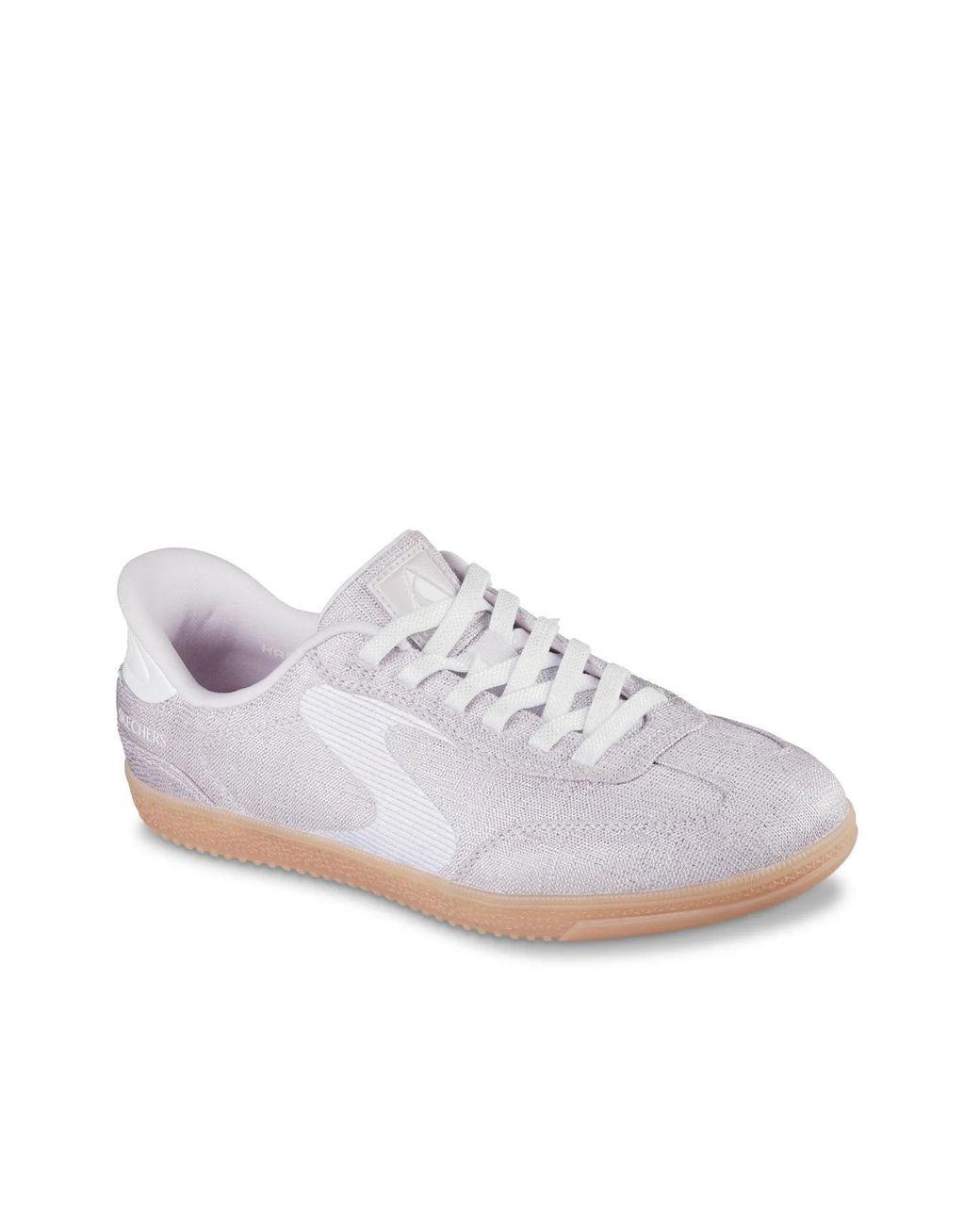 Women's White Hotshot Radiant Shimmer Sneaker