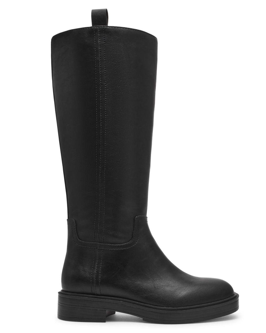 Women's Black Jernie Wide Calf Riding Tall Boots