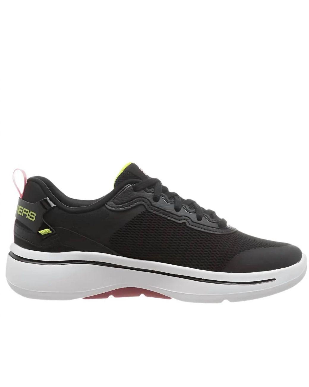 Women's Black Go Walk Arch Fit-Ocean Horizon Shoe