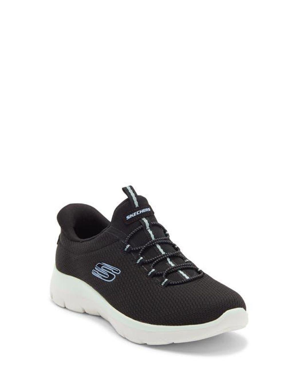 Women's Black Summits Swift Step Sneaker