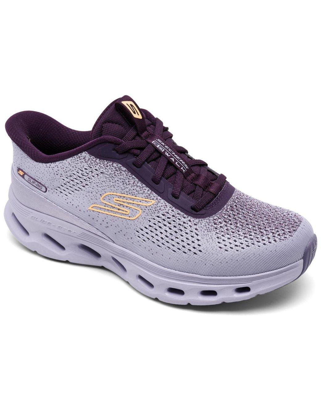 Women's Purple Slip-ins: Go Walk Glide-step 2.0