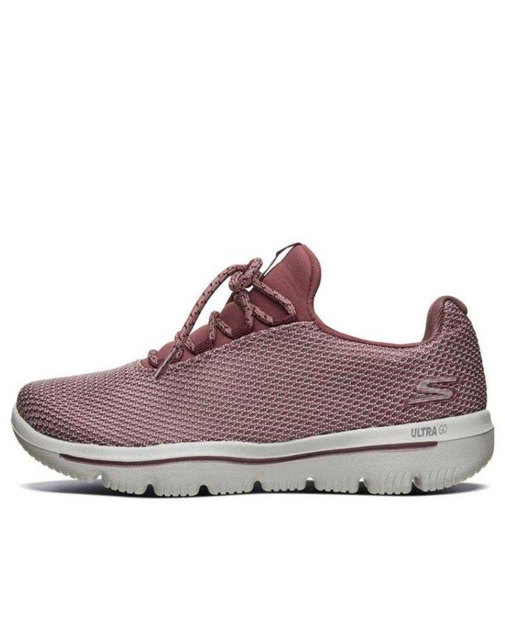 Women's Brown (Wmns) Go Walk Evolution Ultra Sneakers