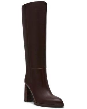 Dolce Vita Bardonny Wide-calf Tall Block Heel Dress Boots - Brown