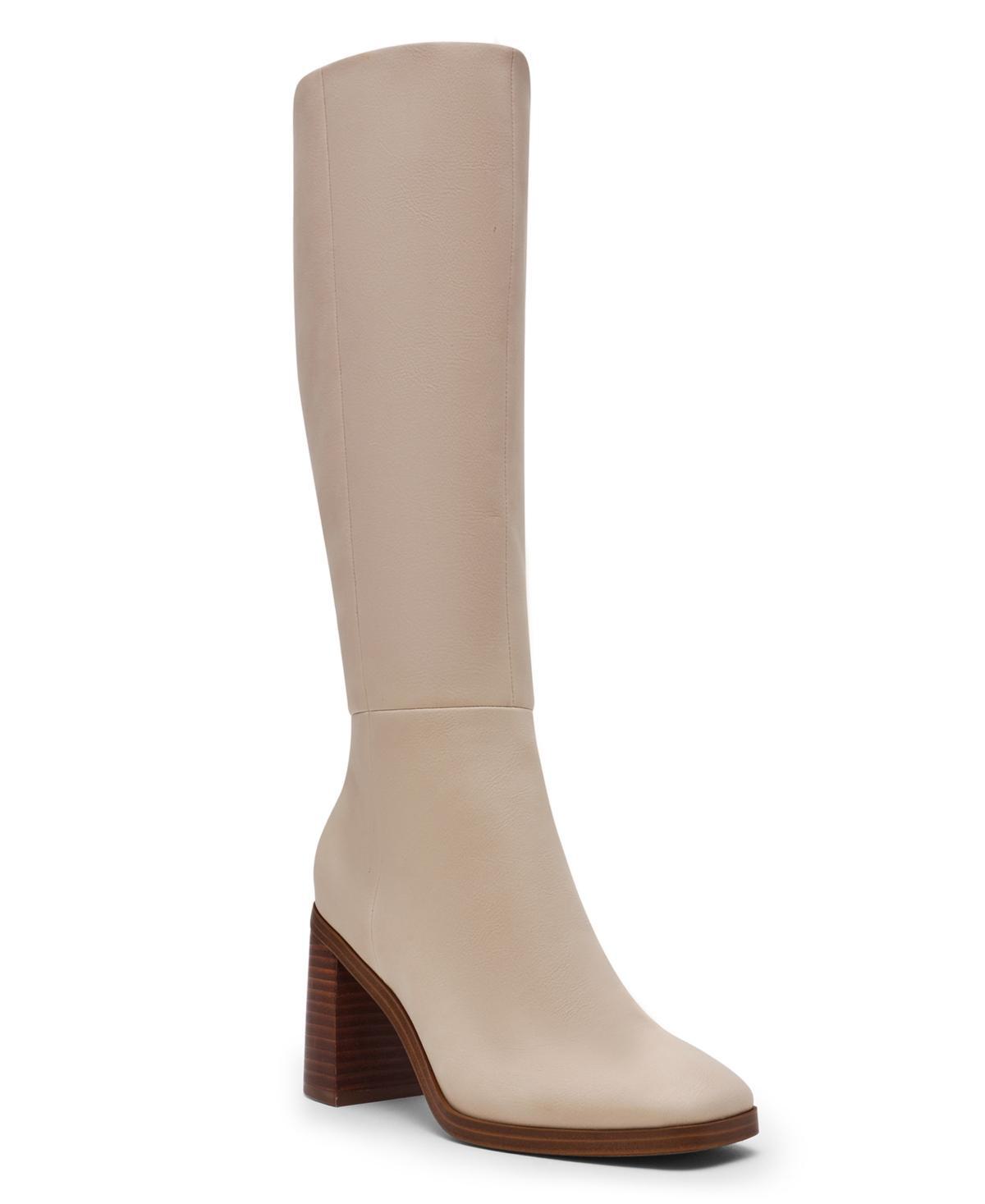 Dolce Vita Flapper Knee-high Block-heel Dress Boots