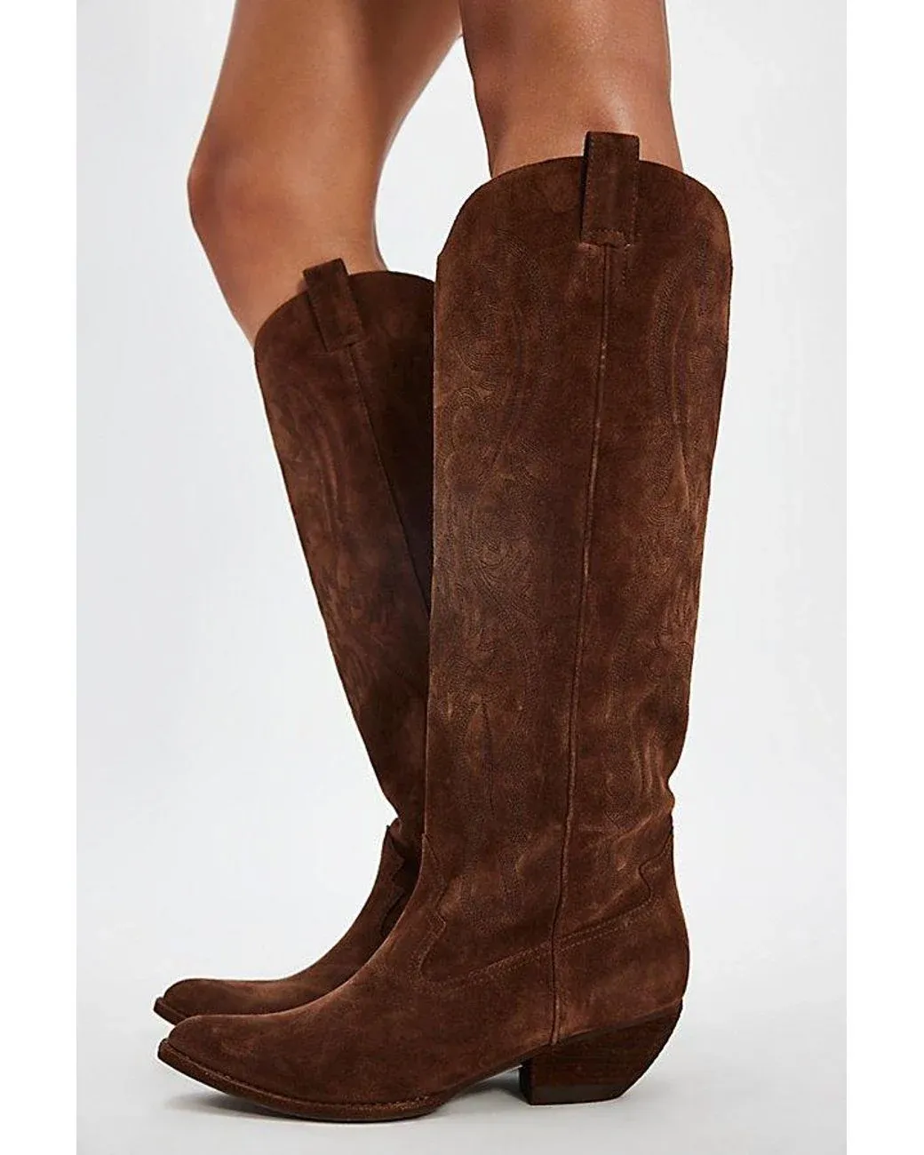Women's Brown Finn Tall Western Boots By