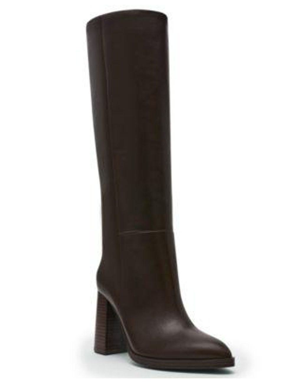 Women's Brown Baronny Tall Dress Boots
