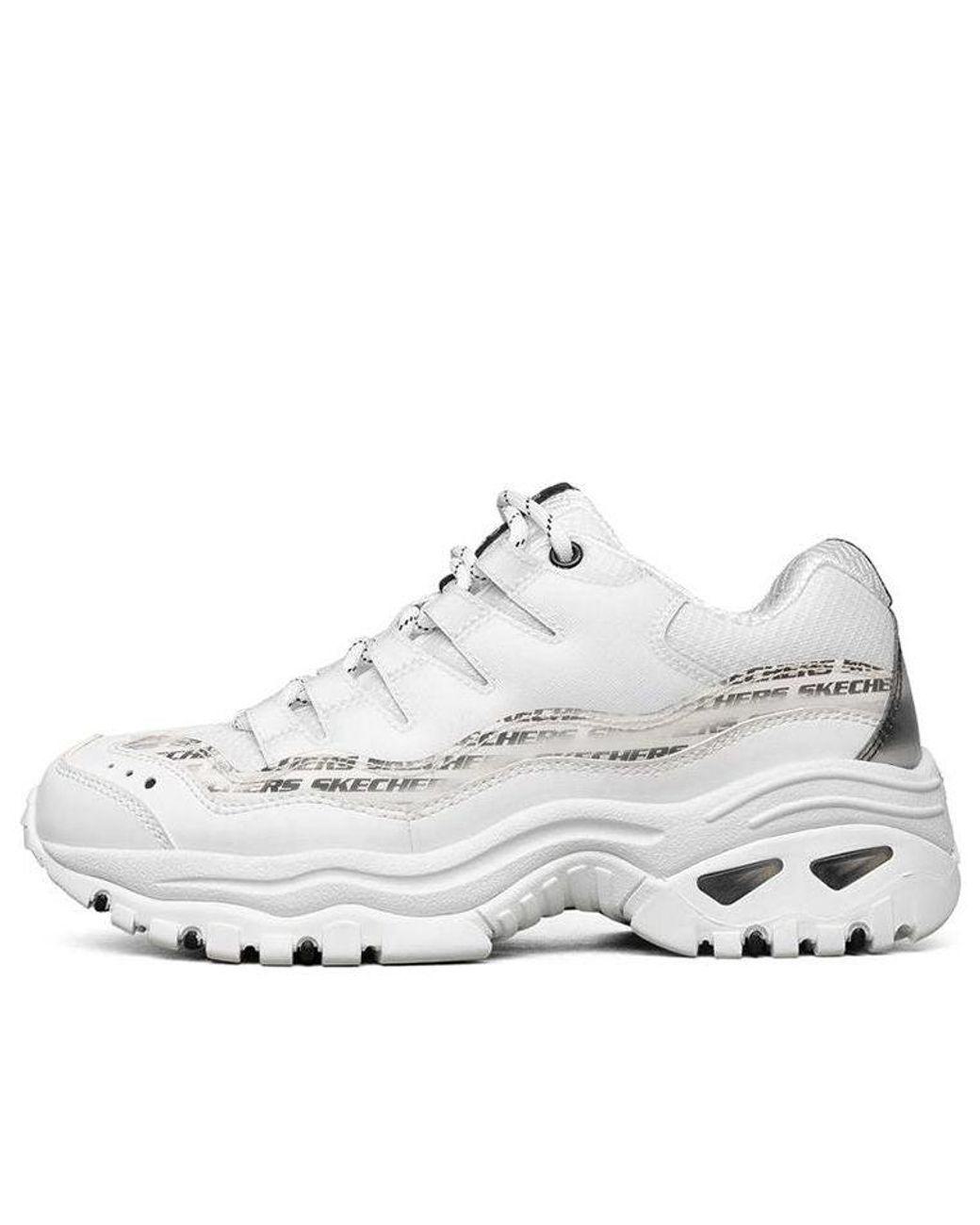 Women's White (Wmns) Energy Low Top Running Shoes