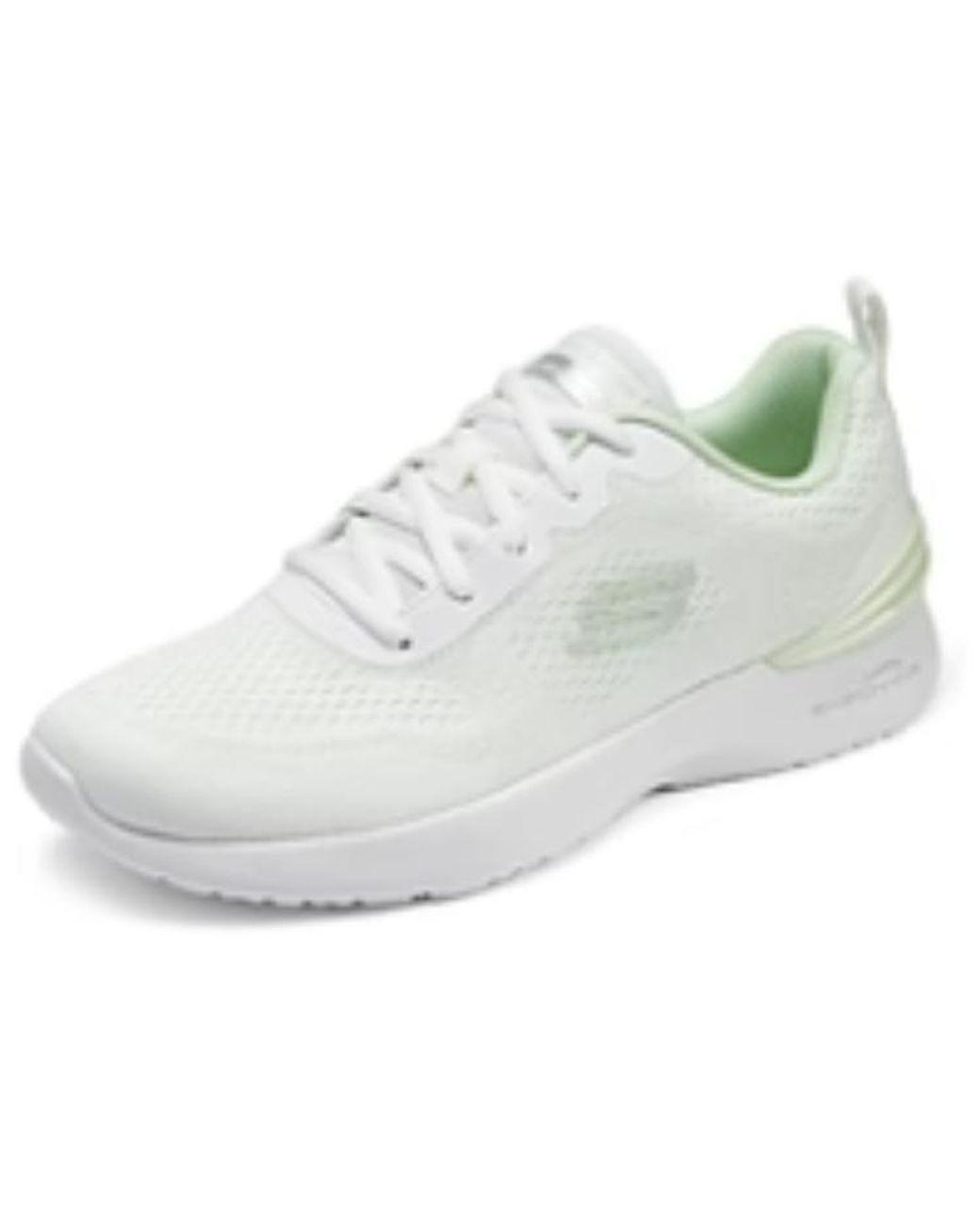 Women's White (Wmns) Skech-Air Dynamight Mint'