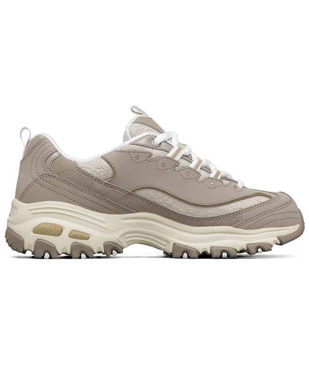 Women's White (Wmns) D'Lites-Looking Glass Running Shoes