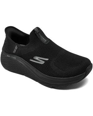 Skechers Slip-ins Max Cushioning Elite 2.0 Wide Width Athletic Running Sneakers From Finish Line - Black