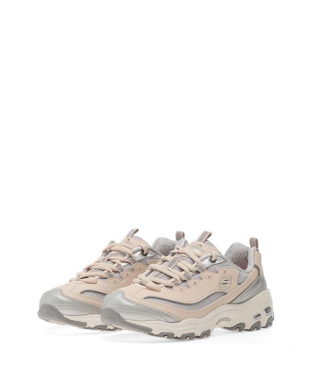 Women's White D'Lites Sneakers