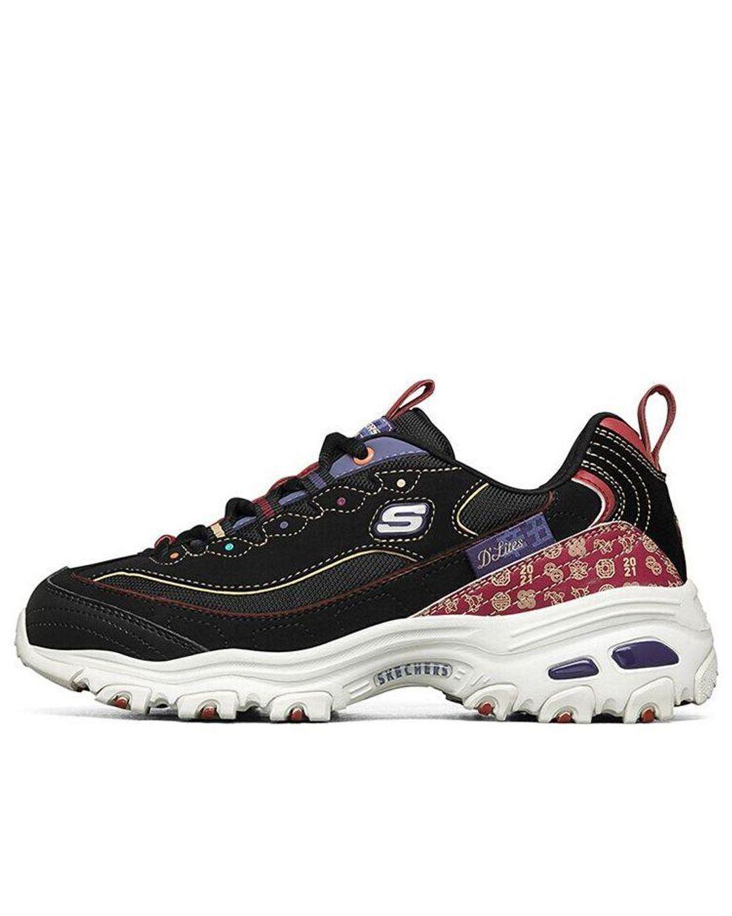 Women's Black (Wmns) D Lites Low-Top Running Shoes Wm