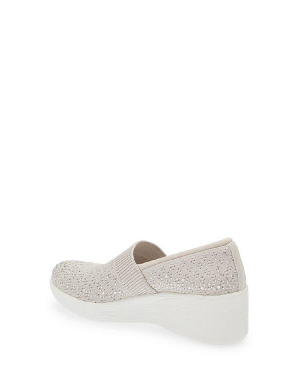 Women's White X Martha Stewart Pier Lite Reflection Wedge Slip-On Sneaker